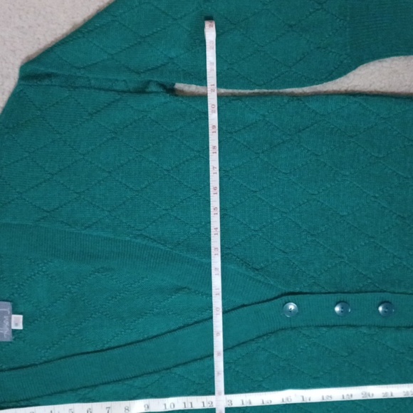 Alison J. green partial button up cardigan sweater - Picture 6 of 10